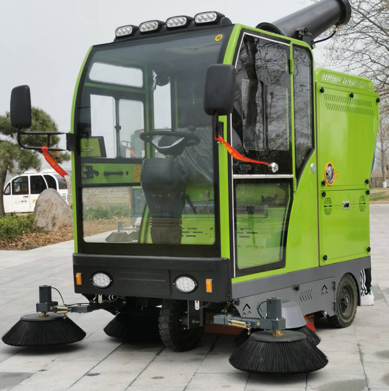 渭南道路清洁广泛应用电动环卫清扫车